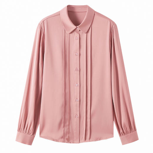 重磅真丝衬衫漂亮别致上衣KQ-97655 商品图4