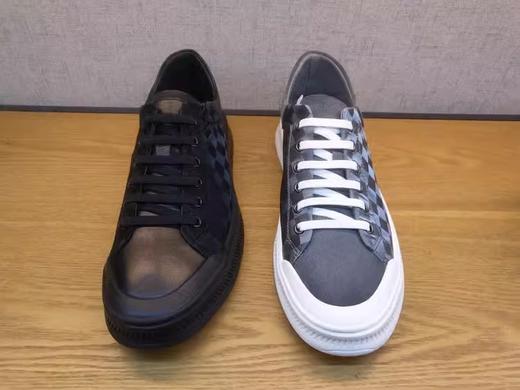 2022春季豪行男鞋12135173舒适休闲平底系带单鞋青年拼色板鞋正品 商品图5