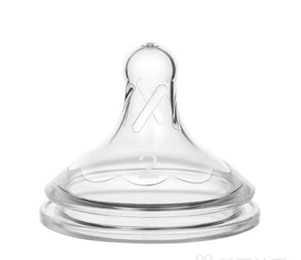 爱宝选PLUS 流量2宽口硅胶奶嘴（1个装）3+ 商品图1