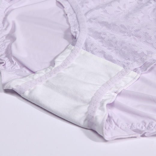 都市丽人基础系列薄透丝滑内裤女锦纶女士内裤速干低腰三角内裤LK43C3 商品图8