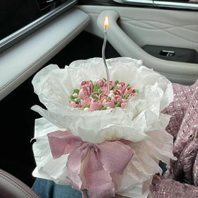 母亲节花束蛋糕D款