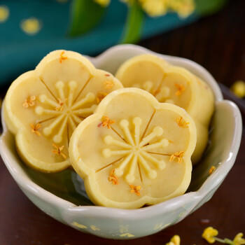 稻香村DXC 传统糕点 休闲点心 零食饼干 绿豆冰糕120g（桂花味） 商品图0