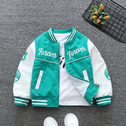 男童外套2024春装新款韩版洋气男孩上衣儿童帅气春秋款薄款夹克潮 商品图3