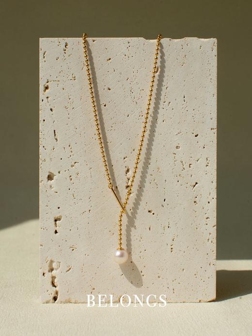 北京仓｜Eva Strepp-Scala-韵律流淌 珍珠 项链（金色）［德国设计师］ 商品图0