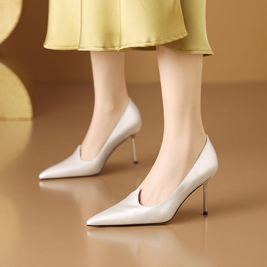 【预售5天】性感百搭，里外全皮爆款铁跟单鞋XC&S150 商品图9