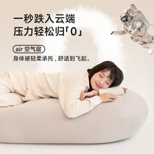 LUCKYSAC懒人沙发太空豆袋卧室办公午休床躺椅客厅阳台可爱榻榻米 商品图1