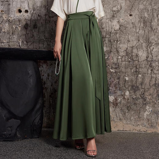 裁缝学苑AS204汉服女改良宋裤国风通勤阔腿裙裤纸样女装裤子打板 商品图4