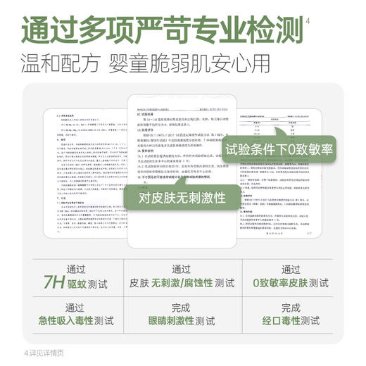 【驱蚊液】室内外防蚊驱蚊 7H长效驱蚊无惧叮咬 无避蚊胺无酒精  袋鼠妈妈驱蚊液30ml 商品图2