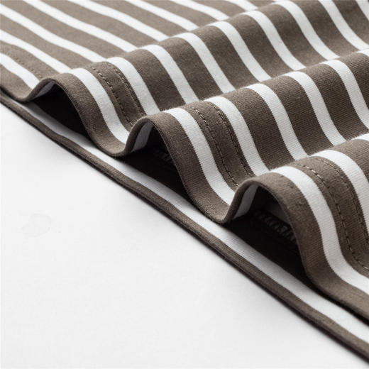 【桑蚕丝混纺】罗蒙春秋男士海魂衫商务polo衫男长袖百搭男士polo衫长袖T恤男 商品图12