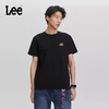 Lee商场同款24早春新品标准版Logo刺绣圆领男短袖T恤LMT007474K9900FK11000 商品缩略图0