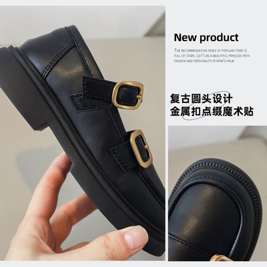 【洋气好看❗️软皮公主小皮鞋】轻盈软糯，透气舒适，新款复古轻便软底玛丽珍演出鞋子 商品图3