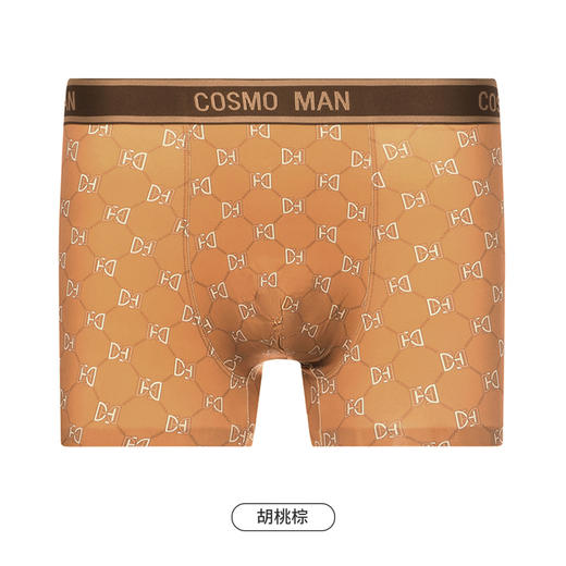 都市丽人都市锋尚潮流时尚男士平角裤男凉感冰丝男士内裤无锦纶平角FK4HA9 商品图9