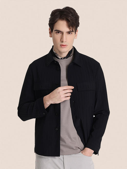 callisto黑色锦纶混纺夹克 STFEJ265C 商品图1