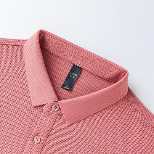 【福利款】罗蒙春秋男士仿丝光polo衫男长袖t恤男商务男士polo衫长袖 商品图14