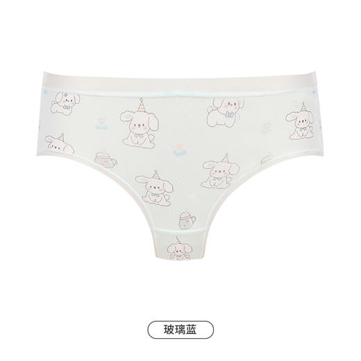 都市丽人基础系列薄透丝滑内裤女锦泳女士内裤速干低腰三角内裤LK43A2 商品图11