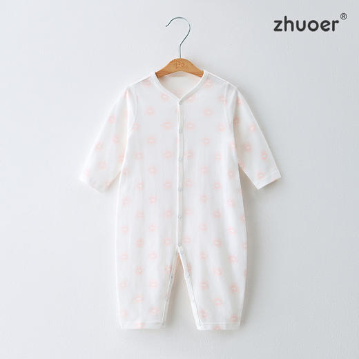 【纯棉贴身连体衣】卓儿婴儿衣服宝宝春秋长袖打底衫新生儿哈衣舒适 商品图10