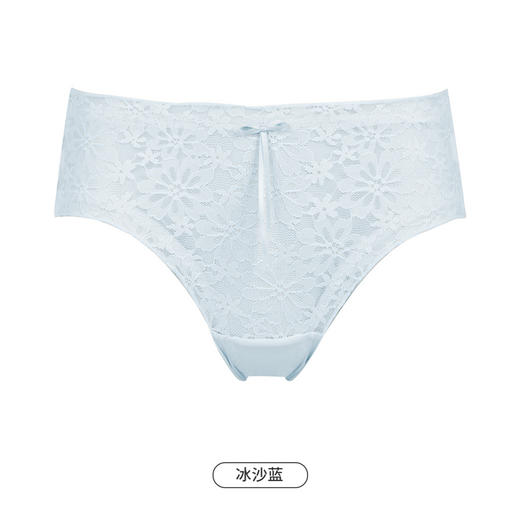 都市丽人基础系列薄透丝滑内裤女锦纶女士内裤速干低腰三角内裤LK43C3 商品图11