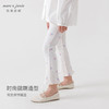 马克珍妮女童无感印花弹力打底裤 儿童喇叭裤春装新款裤子240119 商品缩略图1