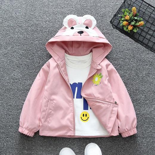 女童外套春装2024新款洋气网红中大童时髦上衣儿童春秋季女孩夹克 商品图3
