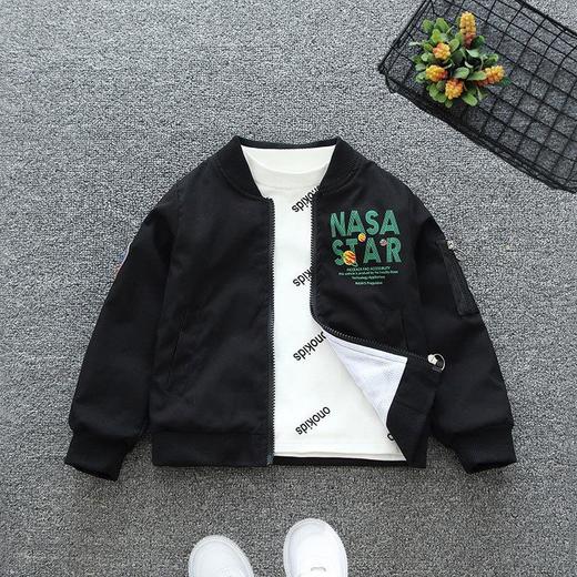 男童卫衣立领薄款2024年新款春季外套春秋潮儿童开衫春装帽衫外套 商品图3