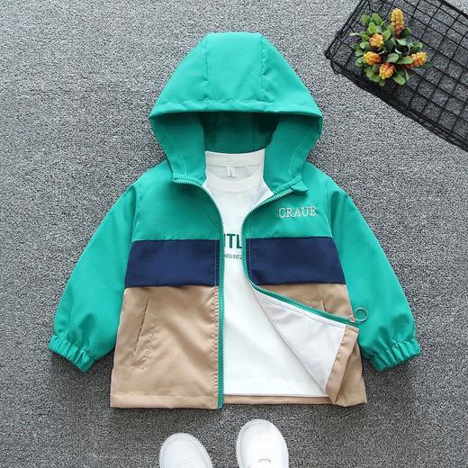 男童春装休闲外套2024新款中大童炸街痞帅潮儿童风衣女童春秋薄款 商品图3