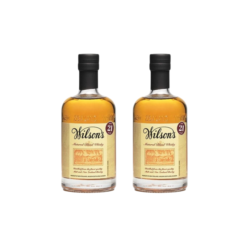 Wilsons Blended Whisky, 21yo（500ml)*双瓶装