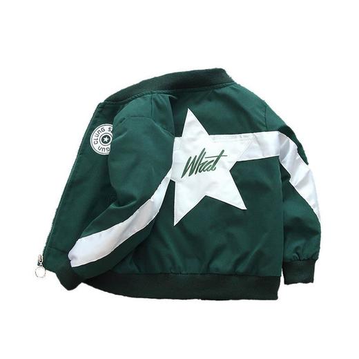 2024新款男童洋气春装中大童儿童装超酷棒球服春秋季休闲开衫外套 商品图4