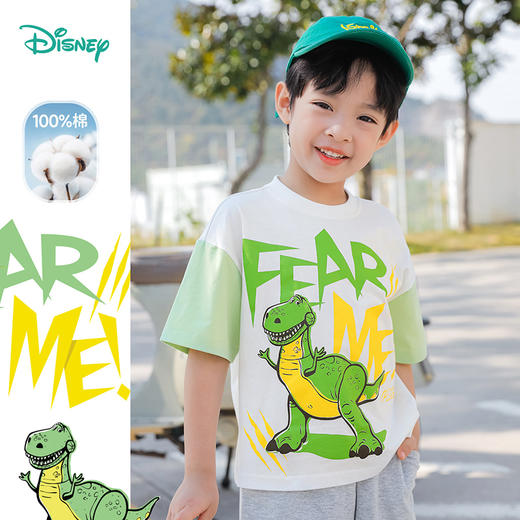 【商城同款】迪士尼玩具总动员纯棉短袖T恤232DS0973 商品图0