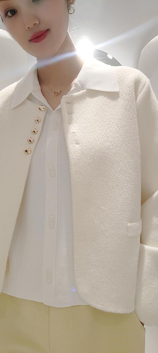 380916春款上新 小香风针织弹力外套开衫，早晚寒凉必备外套 开衫，均码 图片色 商品图14