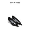 lost in echo2024春季新款设计师品牌尖头镂空露趾低跟浅口单鞋女 商品缩略图0