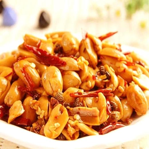 哈牙清真藤椒花生米新鲜麻辣小袋包装坚果零食小吃 商品图1