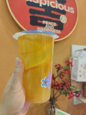 鲜橙柚子茶