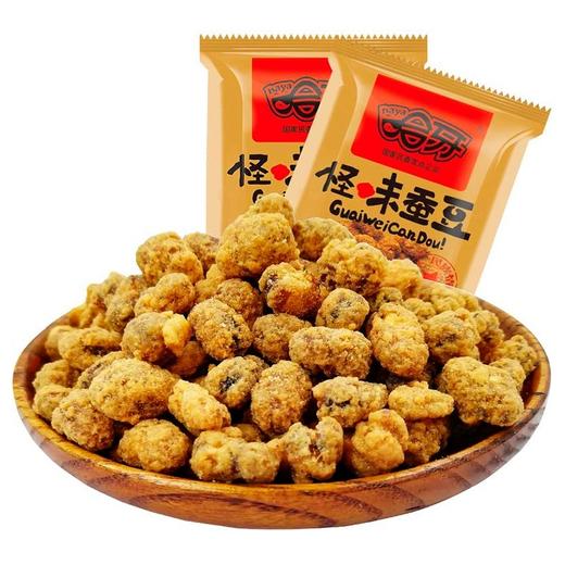 哈牙怪味蚕豆新款袋装胡豆坚果零食怪味豆兰花豆蚕豆小吃500g散称小包装 商品图0