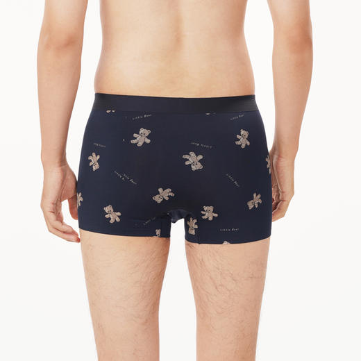 都市丽人都市锋尚铂金舒适男士平角裤男莫代尔男士内裤无莫代尔平角FK4HB1 商品图3