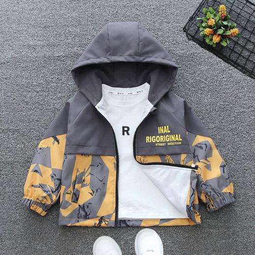 儿童装男童春装外套2024新款中大童春秋款女童春季炸街洋气风衣潮 商品图2