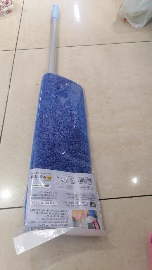 拖布韩国正品地板拖把伸缩铝合金杆拖布平板墩布 商品图3
