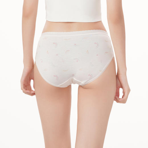 都市丽人健康木代尔系列纤柔绵内裤女彩纱女士内裤低腰三角内裤LK43B9 商品图3