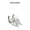 lost in echo2024春季新款设计师品牌尖头不规则交叉细带粗跟凉鞋 商品缩略图0