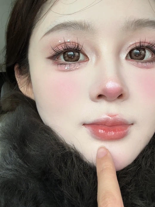 【本店实拍】SUGARPLUM-黑灰/棕色/灰色/绿色/蓝色/合集轻混血/日常 -14.2mm-14.5mm【中/大直径日抛 度数0-800度 无525/575】 商品图4