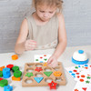 儿童几何形状配对亲子双人对战专注力益智思维训练桌面上积木玩具 商品缩略图1