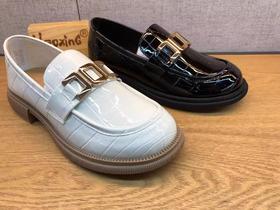 2022豪行春季新款22101501真皮时尚休闲低跟女鞋单鞋皮鞋专柜正品