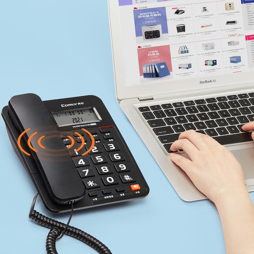 齐心 T330 电话机 1台  多功能免提 商品图2