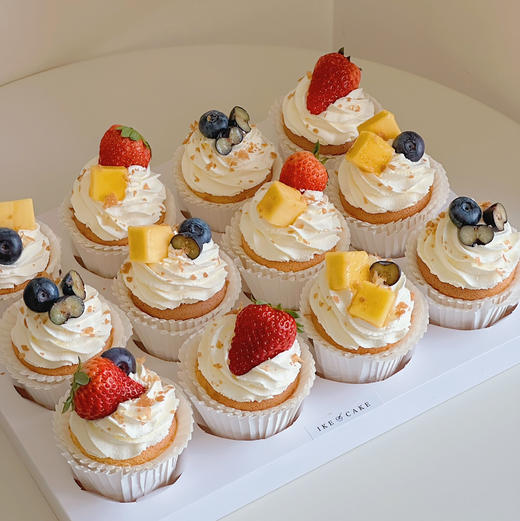 应季鲜果纸杯蛋糕 | 下午茶点 商品图0