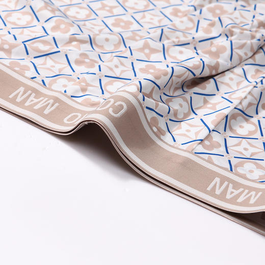 都市丽人都市锋尚潮流时尚男士平角裤男凉感冰丝男士内裤无锦纶平角FK4HA8 商品图5