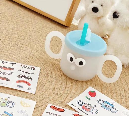 Octoto奥克兔兔大眼吸管杯270ml（四种颜色） 商品图3