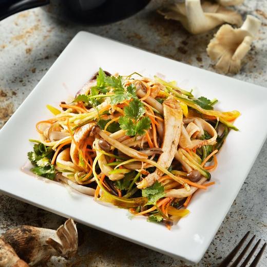 (小)川味鸡丝菌菇荞麦面色拉 Sichuan Chicken & Mushroom Soba Salad(small) 商品图0