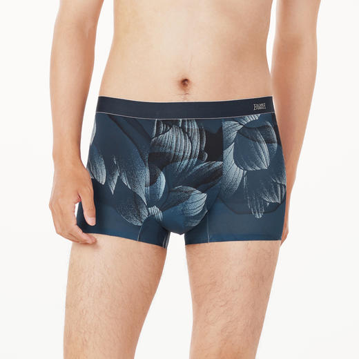 都市丽人都市锋尚铂金舒适男士平角裤男凉感冰丝男士内裤无锦纶平角FK44A5 商品图1