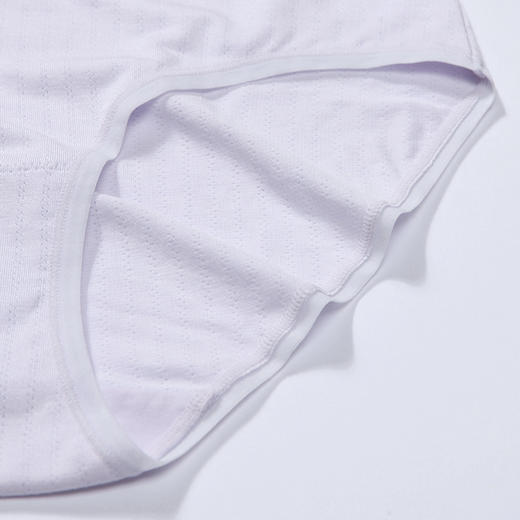 都市丽人基础木代尔系列纤柔绵内裤女棉提花女士内裤低腰三角内裤LK43B8 商品图6