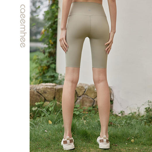 2024卡益春夏品牌裸感软糯瑜伽五分裤KQ04209 商品图1
