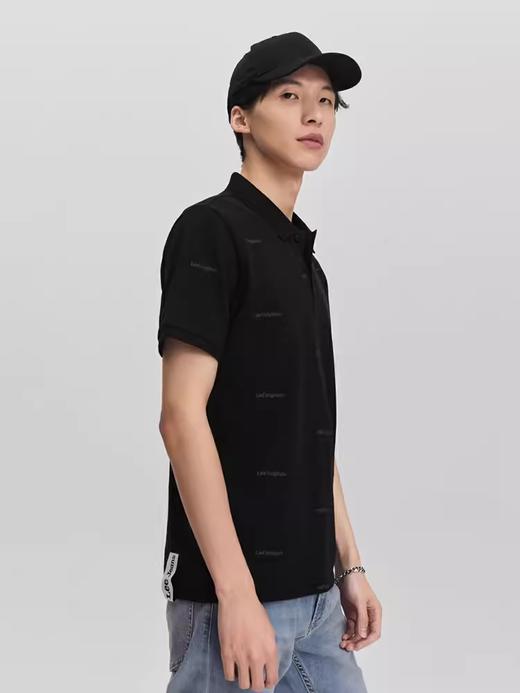 Lee商场同款24早春新品标准版Logo男短袖polo衫休闲LMT007473203470K11000 商品图1